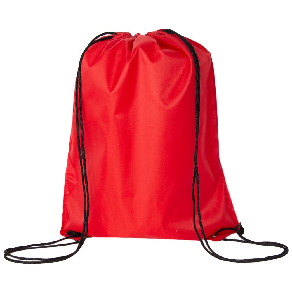 Red Nylon Drawstring Bag MP01111RD - Gift asia